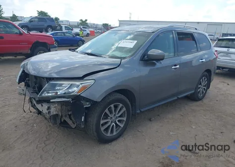 2015 Nissan Pathfinder Sv from USA, damaged, VIN 5N1AR2MMXFC721738